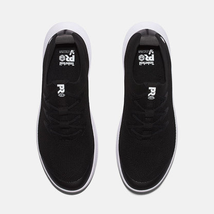 Timberland Women'S Solace Slip-On Work Sneaker Black/White