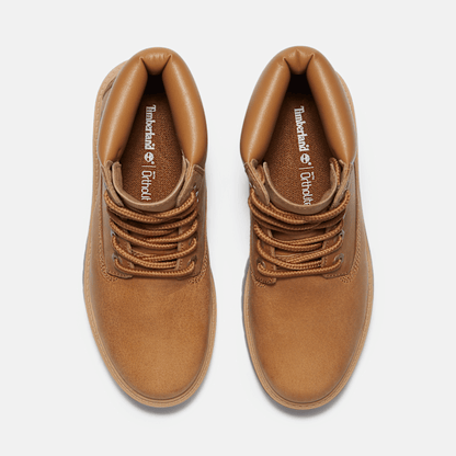 Timberland Stone Street 6-Inch Waterproof Platform Boot Wheat Full-Grain Women'S