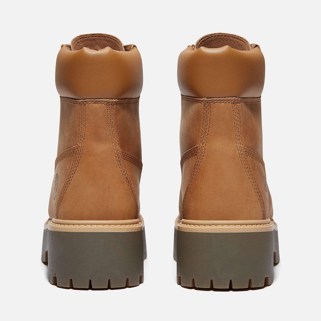 Timberland Women'S Stone Street 6-Inch Waterproof Platform Boot Wheat Full-Grain