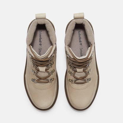 Timberland Women'S Stone Street Platform Hiker Boot Medium Grey Nubuck