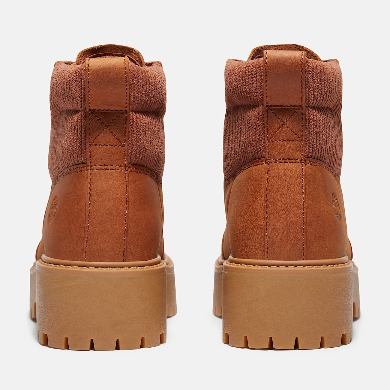 Timberland Women'S Stone Street Platform Hiker Boot Rust Nubuck