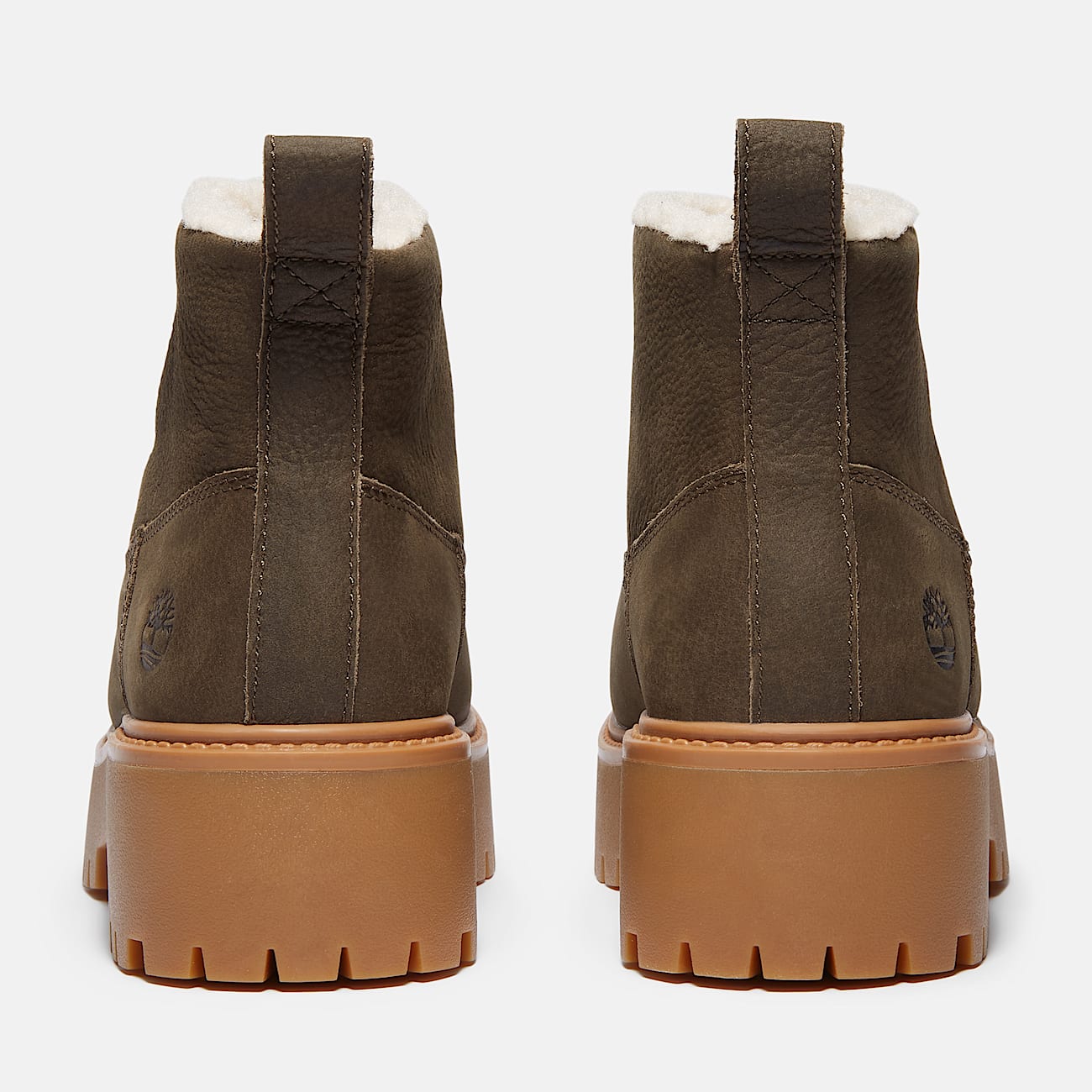 Timberland Women'S Stone Street Warm-Lined Platform Boot Dark Brown Full-Grain