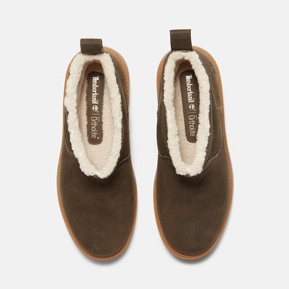 Timberland Women'S Stone Street Warm-Lined Platform Boot Dark Brown Full-Grain