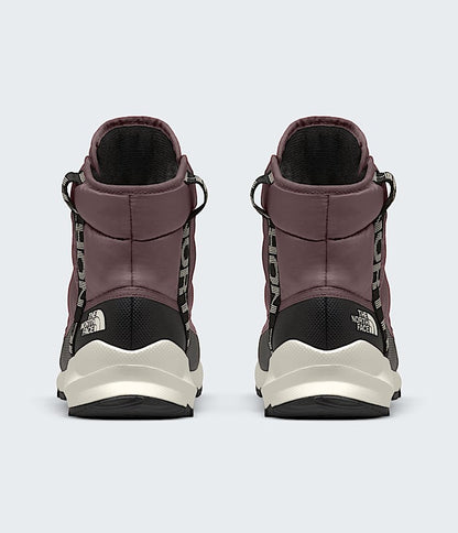 The North Face Womens Thermoball Lace Up Luxe Waterproof Boots Tawny Quartz