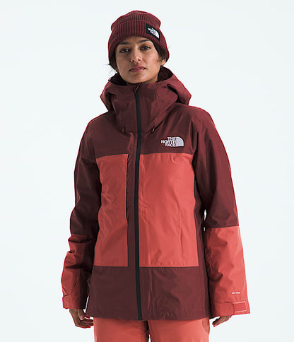 The North Face Women THERMOBALL Snow Triclimate Jacket TNF Black Sumac/Mars Dust Bark Mist/Slate Moss