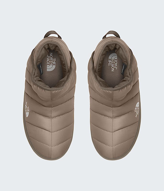 The North Face Womens Thermoball Traction Booties Mushroom Grey