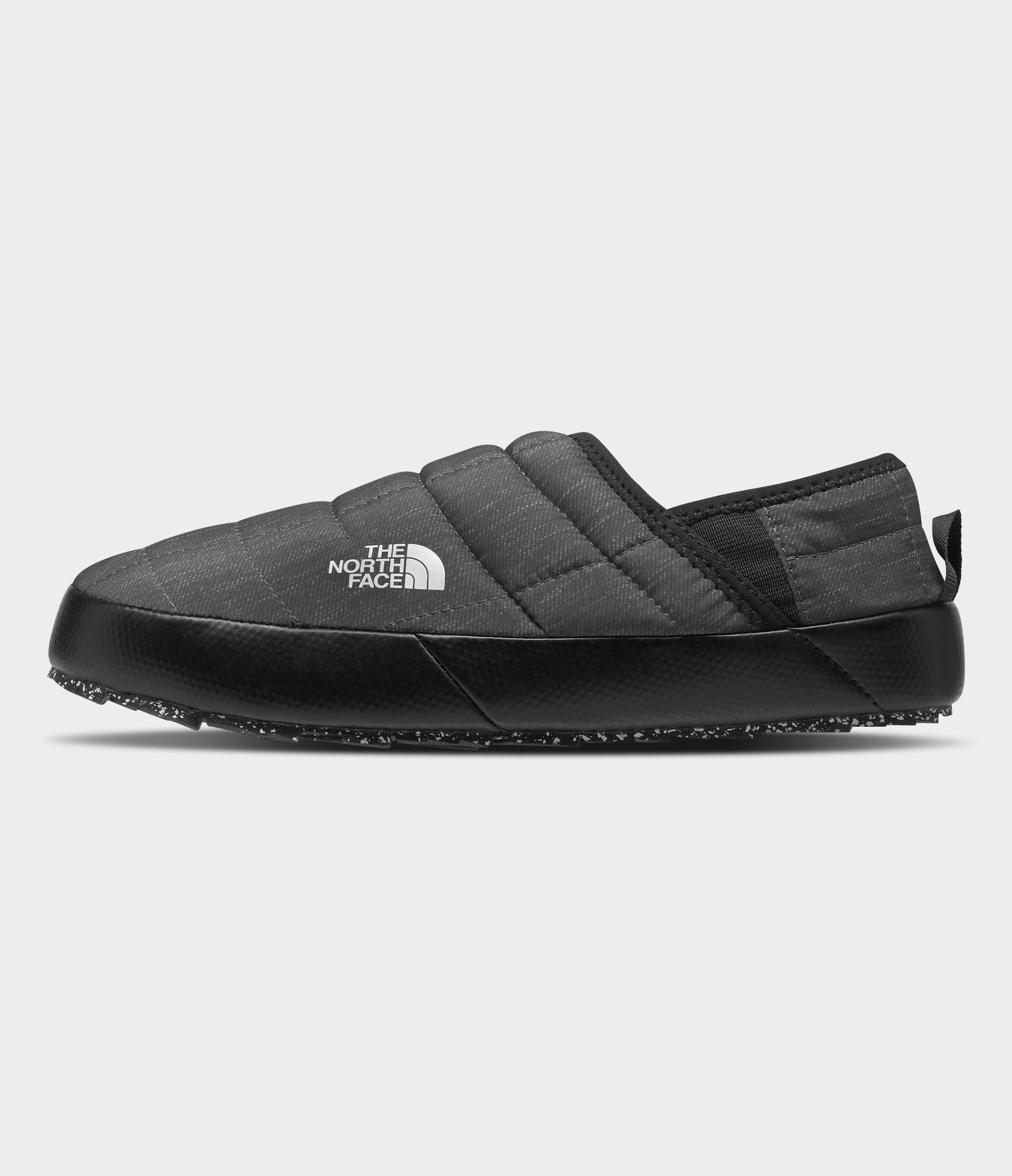 The North Face Womens Thermoball Traction Mules V Phantom Grey Heather Print Phantom Grey Heather Print