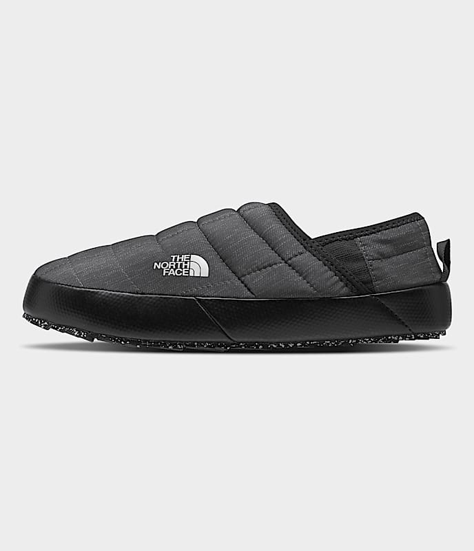 The North Face Womens Thermoball Traction Mules V Phantom Grey Heather Print