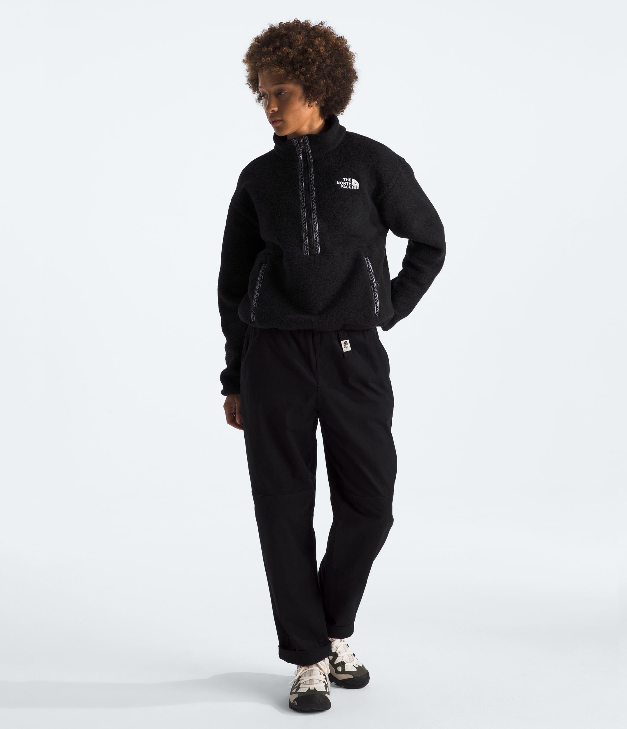 The North Face Women’s TNF™ Fleeski ¼-Zip Pullover TNF Black
