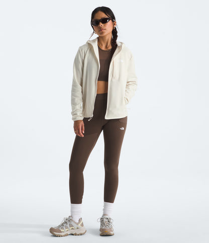 The North Face Women’s TNF™ Performance Fleece Full-Zip Hoodie White Dune