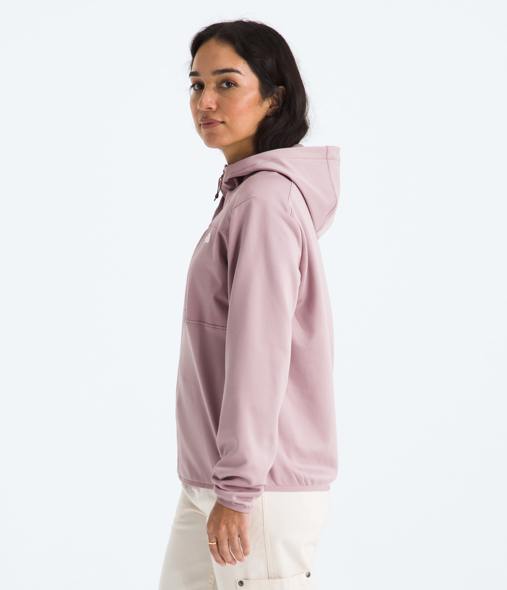 The North Face Women’s TNF™ Performance Fleece Full-Zip Hoodie Metal Pink