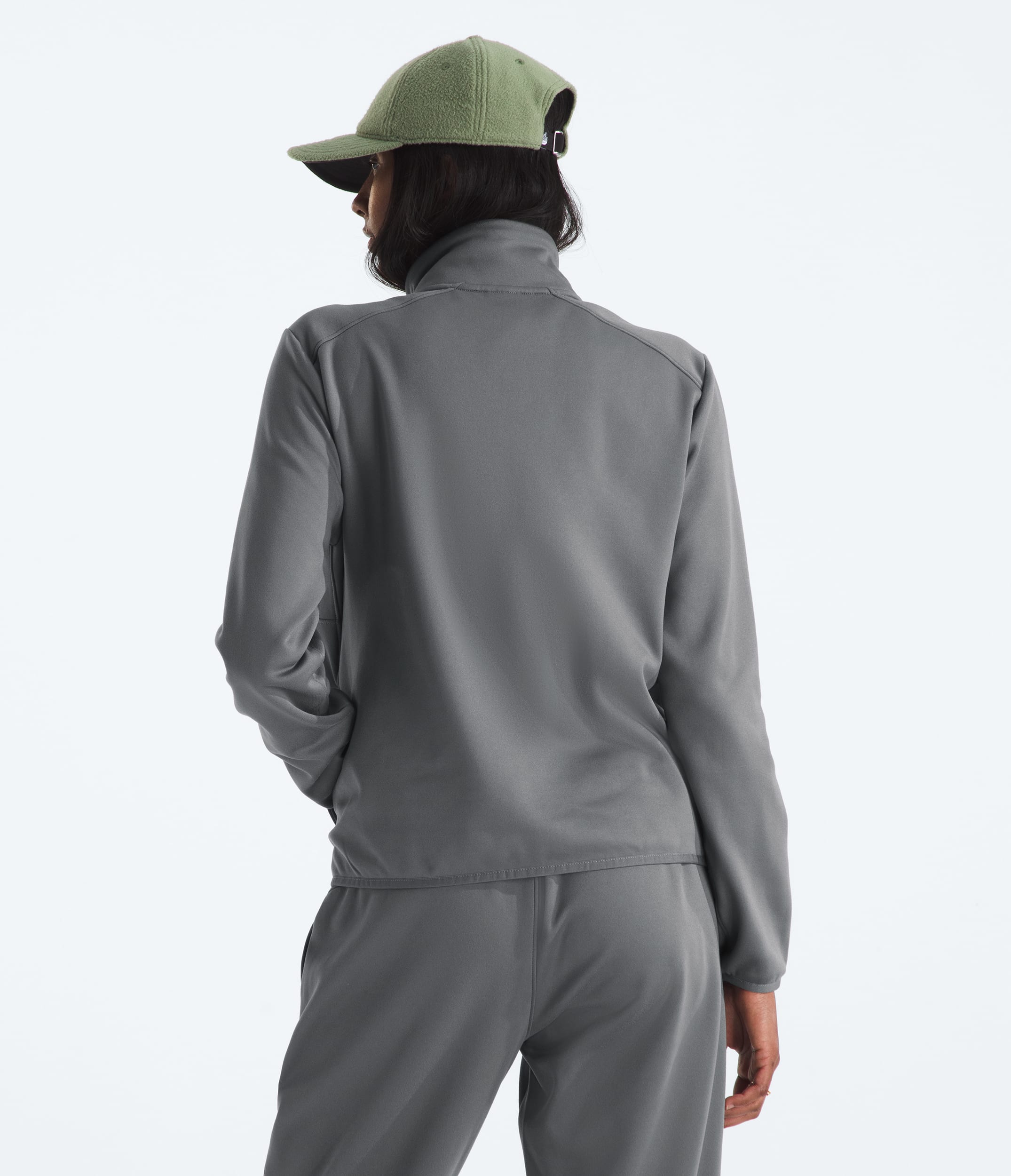 The North Face Women’s TNF™ Performance Fleece Full-Zip Jacket Smoked Pearl