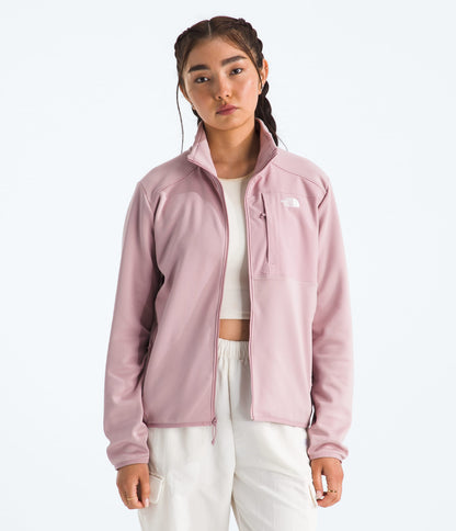The North Face Women’s TNF™ Performance Fleece Full-Zip Jacket Metal Pink