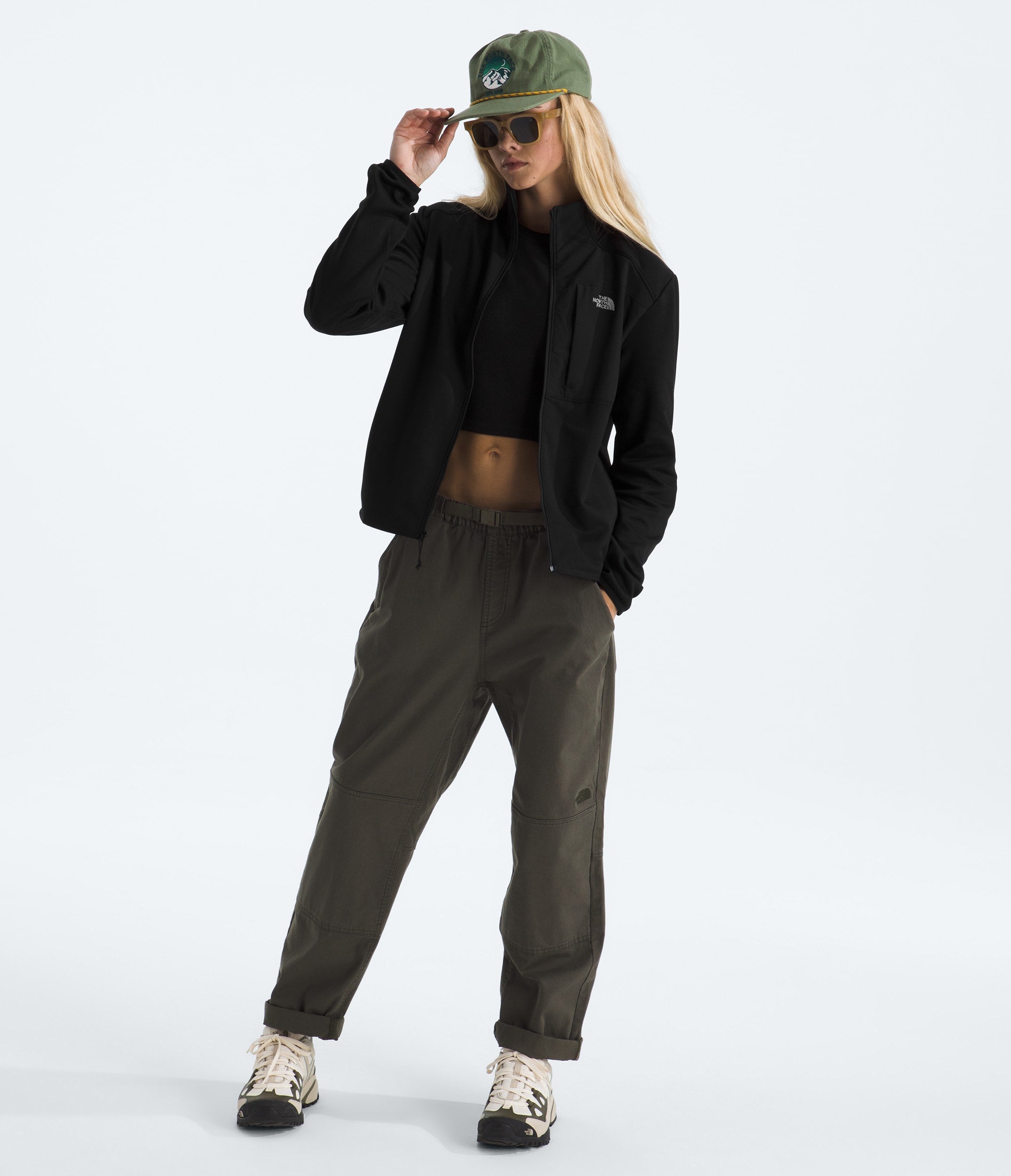 The North Face Women’s TNF™ Performance Fleece Full-Zip Jacket TNF Black
