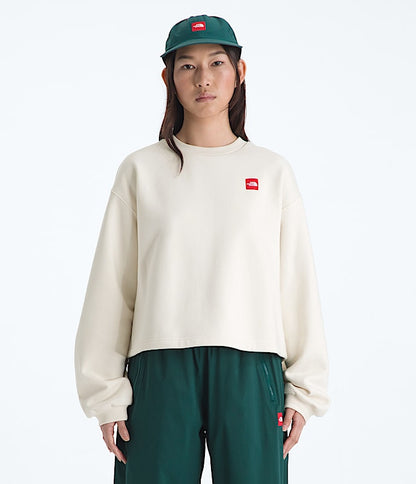 The North Face Women TNF Red Box Crew White Dune Eternal Purple Obsidian
