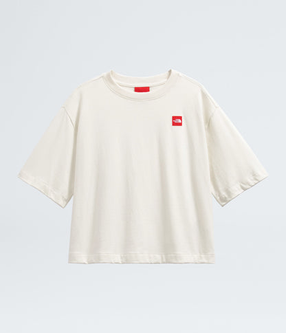 The North Face Women’s TNF™ Red Box Short-Sleeve Boxy Tee White Dune