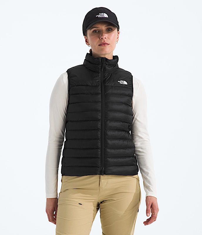The North Face Women Terra Peak Vest Mars Dust TNF Black