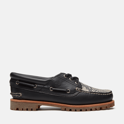 Timberland Authentic Boat Shoe Snake Print Suede Women'S