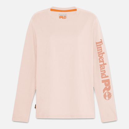 Timberland Pro Core Long-Sleeve T-Shirt Cameo Rose Women'S
