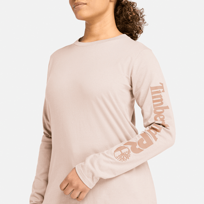 Timberland Pro Core Long-Sleeve T-Shirt Cameo Rose Women'S