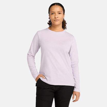 Timberland Pro Core Long-Sleeve T-Shirt Pastel Lilac Women'S