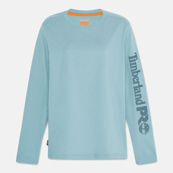 Timberland Pro Core Long-Sleeve T-Shirt Smoke Blue Women'S