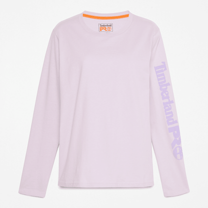 Timberland Pro Core Long-Sleeve T-Shirt Pastel Lilac Women'S