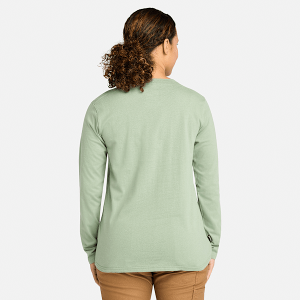 Timberland Pro Core Long-Sleeve T-Shirt Green Bay Women'S
