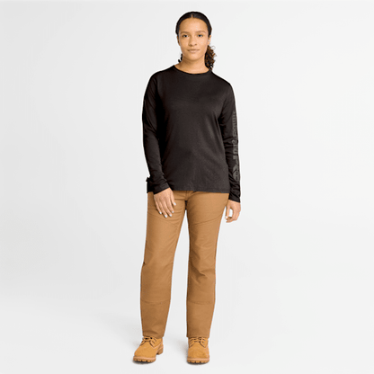 Timberland Pro Core Long-Sleeve T-Shirt Black Women'S