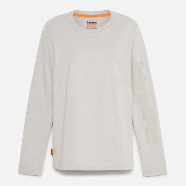 Timberland Pro Core Long-Sleeve T-Shirt Grey Heather Women'S