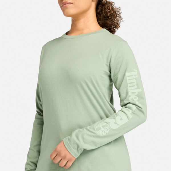 Timberland Pro Core Long-Sleeve T-Shirt Green Bay Women'S