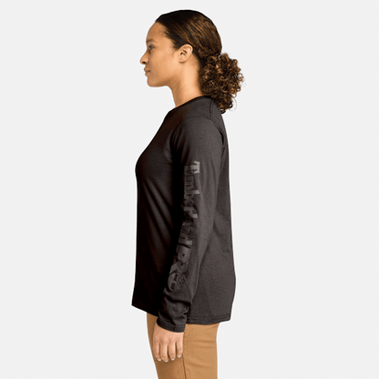 Timberland Pro Core Long-Sleeve T-Shirt Black Women'S