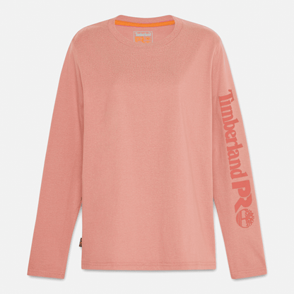 Timberland Pro Core Long-Sleeve T-Shirt Terra Cotta Women'S