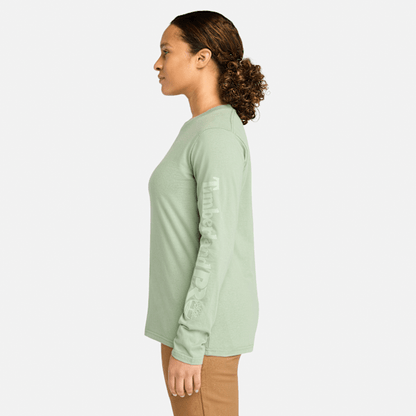 Timberland Pro Core Long-Sleeve T-Shirt Green Bay Women'S