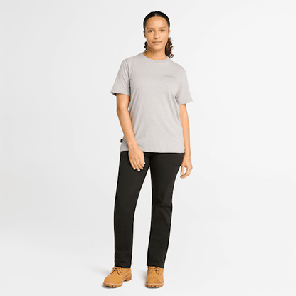 Timberland Pro Core T-Shirt Heather Grey Women'S