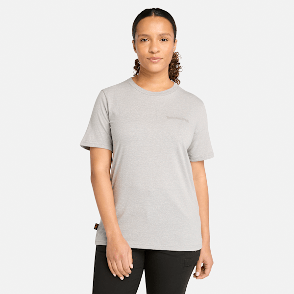Timberland Pro Core T-Shirt Heather Grey Women'S