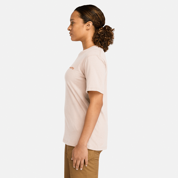 Timberland Pro Core T-Shirt Cameo Rose Women'S
