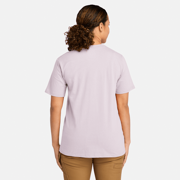 Timberland Pro Core T-Shirt Pastel Lilac Women'S