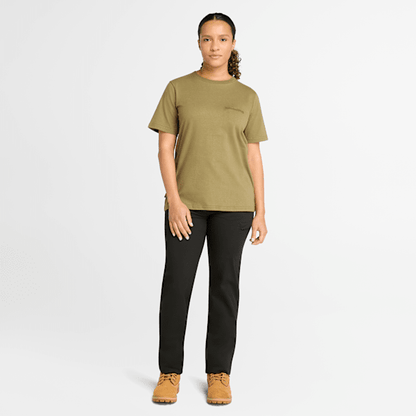 Timberland Pro Core T-Shirt Burnt Olive Women'S