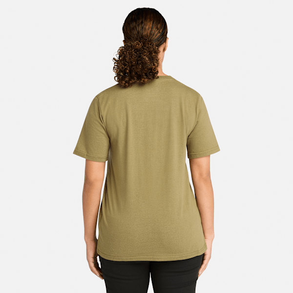 Timberland Pro Core T-Shirt Burnt Olive Women'S