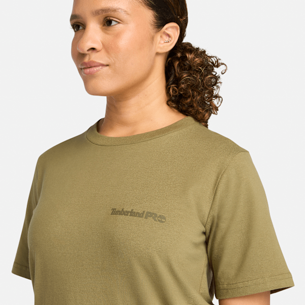 Timberland Pro Core T-Shirt Burnt Olive Women'S