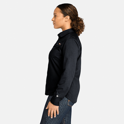 Timberland Pro Cotton Core Flame-Resistant Shirt Black Women'S