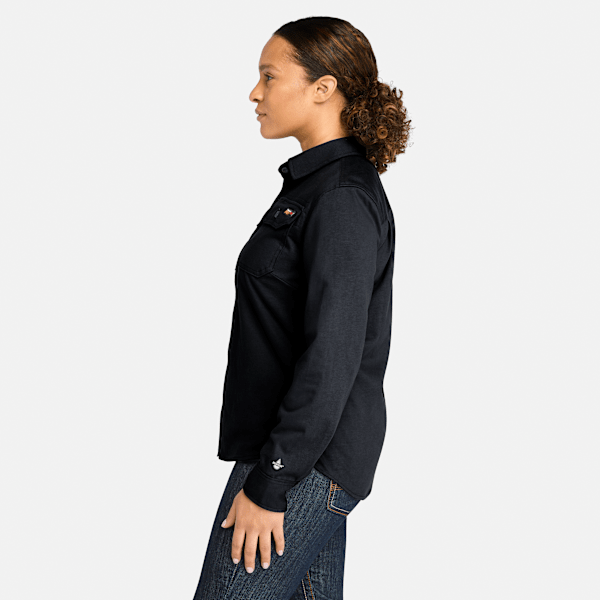 Timberland Pro Cotton Core Flame-Resistant Shirt Black Women'S
