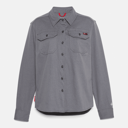 Timberland Pro Cotton Core Flame-Resistant Shirt Charcoal Women'S