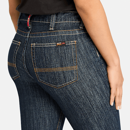 Timberland Pro Grit-N-Grind Flame-Resistant Flex Denim Work Jeans Flame-Resistant Dark Wash Women'S