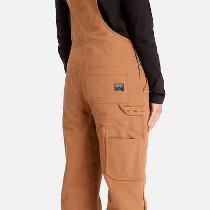 Timberland Pro Gritman Insulated Bib Overall Dark Wheat Women'S
