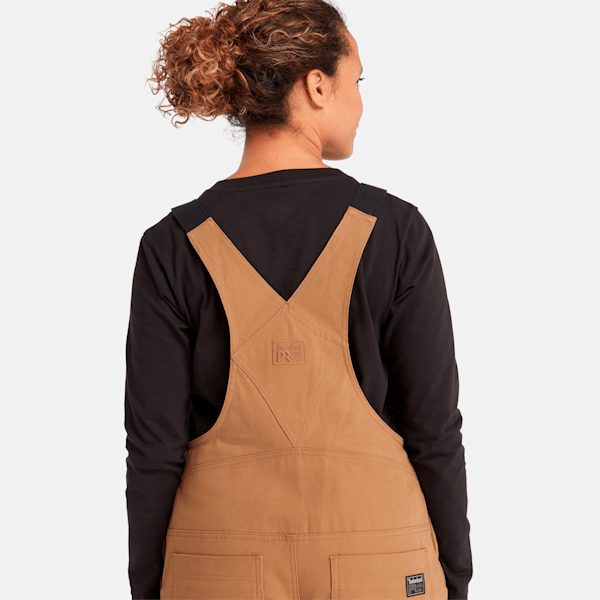Timberland Pro Gritman Insulated Bib Overall Dark Wheat Women'S
