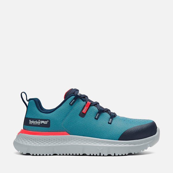 Timberland Pro Intercept Athletic Steel-Toe Work Sneaker Grey/Pink Women'S