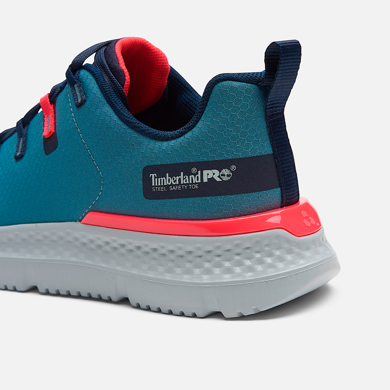 Timberland Women'S Timberland Pro Intercept Athletic Steel-Toe Work Sneaker Grey/Pink