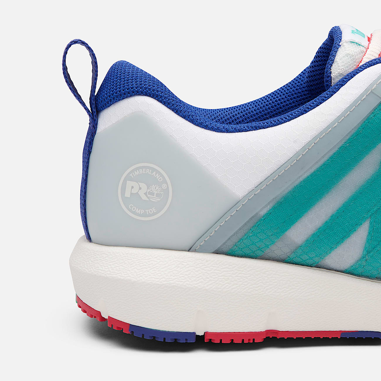 Timberland Women'S Timberland Pro Radius Comp-Toe Athletic Work Sneaker White Multi